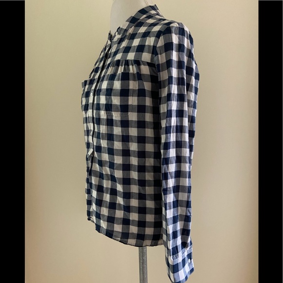 💙Cute Madewell Navy/White Top - Picture 5 of 7